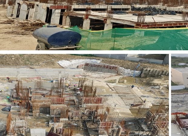 Infrastructure and foundation works